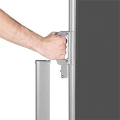 Bari 316 Seitenmarkise Seitenrollo 300x160cm Aluminium Anthrazit 14 Bari 316 Seitenmarkise Seitenrollo 300x160cm Aluminium Anthrazit -Gartenwelt Verkauf 10028008 yy 0005 titel Blumfeldt Bari 316 Seitenmarkise