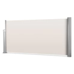 Bari 316 Seitenmarkise Seitenrollo 300x160cm Aluminium Creme -Gartenwelt Verkauf 10028013 yy 0008 titel Blumfeldt Bari 316 Seitenmarkise