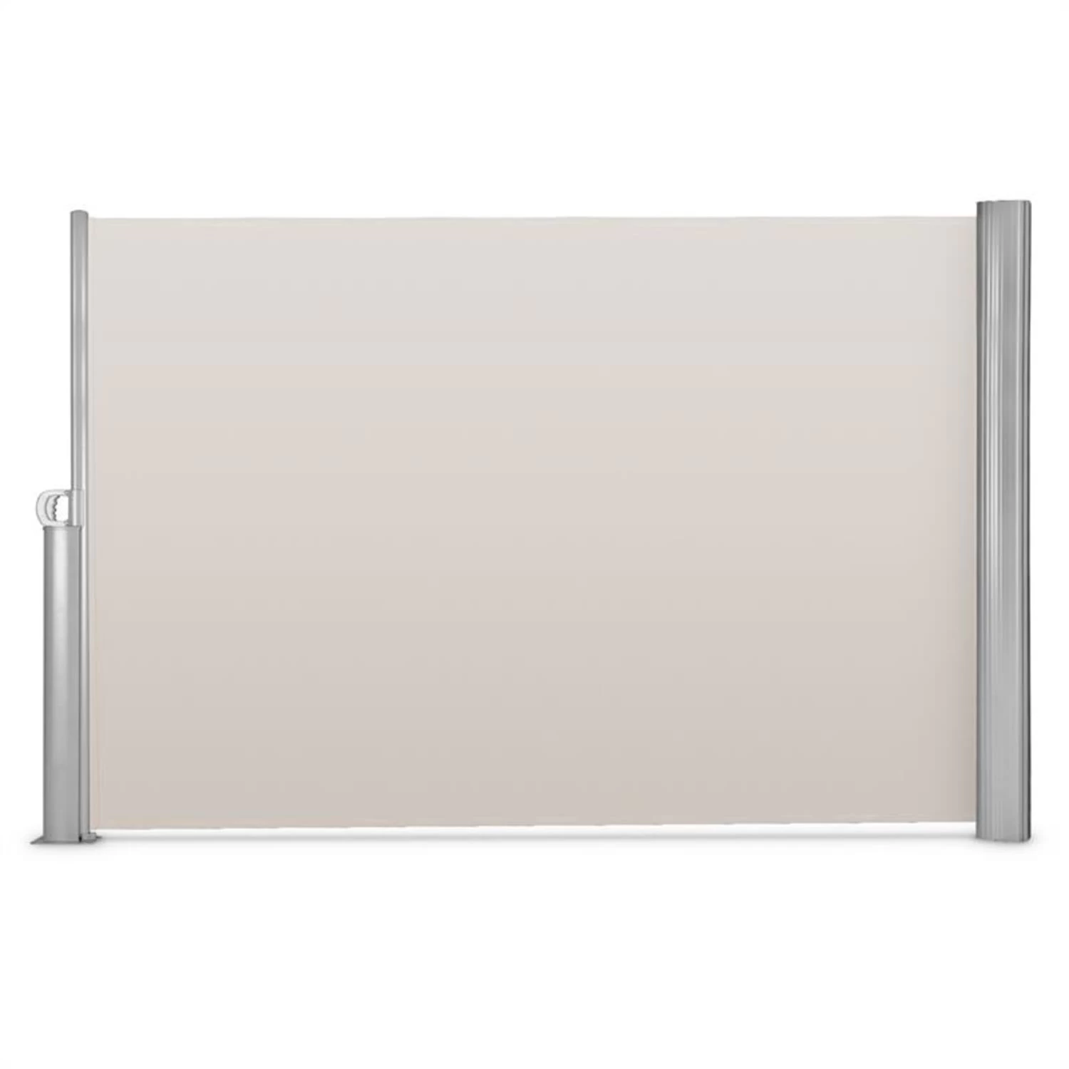 Bari 320 Seitenmarkise Seitenrollo 300x200cm Aluminium Creme 4 Bari 320 Seitenmarkise Seitenrollo 300x200cm Aluminium Creme – Bild 2