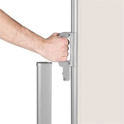 Bari 320 Seitenmarkise Seitenrollo 300x200cm Aluminium Creme 14 Bari 320 Seitenmarkise Seitenrollo 300x200cm Aluminium Creme -Gartenwelt Verkauf 10028019 yy 0005 titel Blumfeldt Bari 320 Seitenmarkise