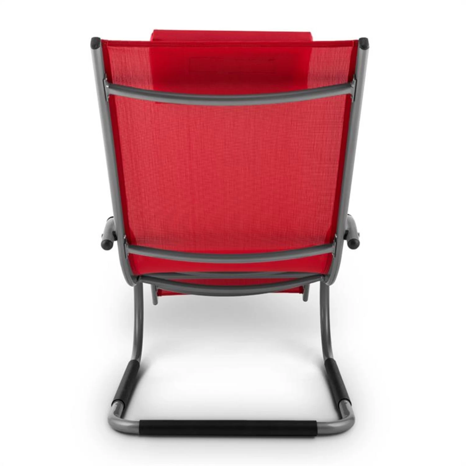 Sunwave Gartenliege Liegestuhl Schwingliege Relax Aluminium Rot 7 Sunwave Gartenliege Liegestuhl Schwingliege Relax Aluminium Rot – Bild 5