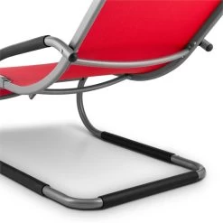 Sunwave Gartenliege Liegestuhl Schwingliege Relax Aluminium Rot 18 Sunwave Gartenliege Liegestuhl Schwingliege Relax Aluminium Rot -Gartenwelt Verkauf 10028707 yy 0008 detail 07 Blumfeldt Sunwave Gartenliege