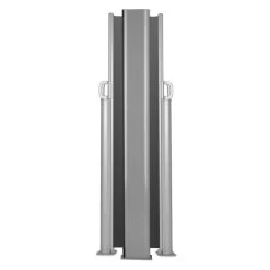 Bari Doppio 616 Doppel-Seitenmarkise 6x1,6m Aluminium Anthrazit -Gartenwelt Verkauf 10029125 yy 0004 front Blumfeldt Bari Doppio Doppelseitenmarkise 6x160cm