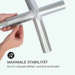 Sommerfest 4x8m 500 G/m² Partyzelt Festzelt PVC Wasserdicht Feuerfest -Gartenwelt Verkauf 10029437 de 0006 logo