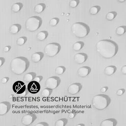 Sommerfest 5x8m 500 G/m² Partyzelt Festzelt PVC Wasserdicht Feuerfest -Gartenwelt Verkauf 10029440 de 0004 logo