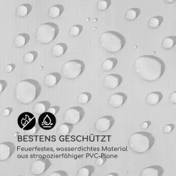 Sommerfest 5x10m 500 G/m² Partyzelt Festzelt PVC Wasserdicht Feuerfest -Gartenwelt Verkauf 10029442 de 0004 logo