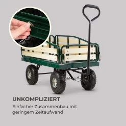 Ventura Handwagen Bollerwagen Schwerlast 300 Kg Stahl -Gartenwelt Verkauf 10030403 de 0007 logo