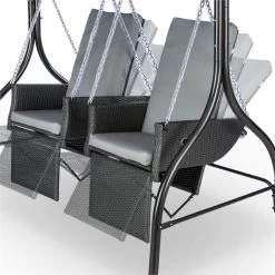 Concordia Hollywoodschaukel Gartenschaukel 185 Cm 2 Sitze Sonnendach 13 Concordia Hollywoodschaukel Gartenschaukel 185 Cm 2 Sitze Sonnendach -Gartenwelt Verkauf 10030566 yy 0005 detail Blumfeldt Concordia Hollywoodschaukel