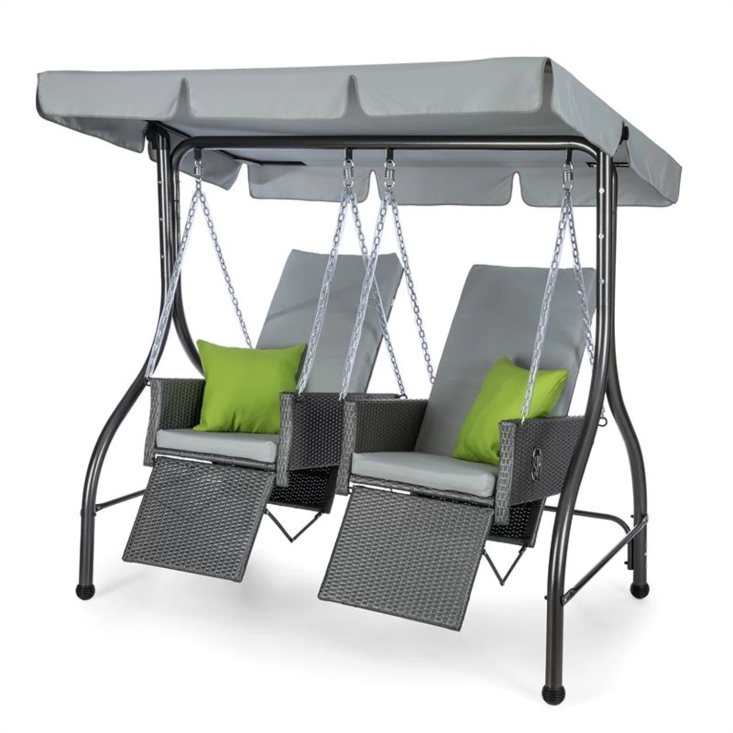 Concordia Hollywoodschaukel Gartenschaukel 185 Cm 2 Sitze Sonnendach 9 Concordia Hollywoodschaukel Gartenschaukel 185 Cm 2 Sitze Sonnendach – Bild 7