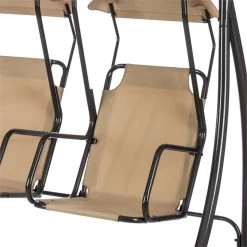 Skywalker Hollywoodschaukel Gartenschaukel 180 Cm 2 Sitze Sonnendach -Gartenwelt Verkauf 10030567 yy 0006 detail Blumfeldt Skywalker Hollywoodschaukel