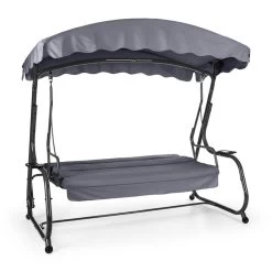 High Society Hollywoodschaukel Gartenschaukel 220 Cm Grau -Gartenwelt Verkauf 10030611 yy 0002 titel Blumfeldt High Society Hollywoodschaukel dunkelblau