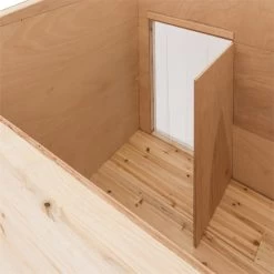 Schloss Wuff Hundehütte Größe XL 110x160x100cm Isoliert Windfang Holz 13 Schloss Wuff Hundehütte Größe XL 110x160x100cm Isoliert Windfang Holz -Gartenwelt Verkauf 10030670 yy 0005 detail oneConcept Schloss Wuff Hundehuette 110x160x100 cm