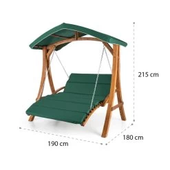 Aruba Hollywoodschaukel Gartenschaukel 130 Cm 2-Sitzer Massivholz -Gartenwelt Verkauf 10030685 yy 0009 logo Blumfeldt Aruba Hollywoodschaukel Gartenschaukel