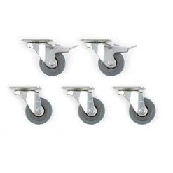 Hiddensee Strandkorbrollen Transportrolle Mit Bremse 50x17cm 500kg Max