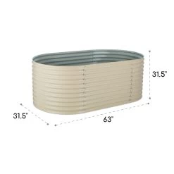 High Grow Hochbeet Gartenbeet 1,6m Zink-Alu-Beschichtung Beige 12 High Grow Hochbeet Gartenbeet 1,6m Zink-Alu-Beschichtung Beige -Gartenwelt Verkauf 10031114 uk 0005 logo