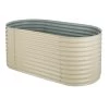 High Grow Hochbeet Gartenbeet 2,0m Zink-Alu-Beschichtung Beige -Gartenwelt Verkauf 10031120 uk 0001 titel