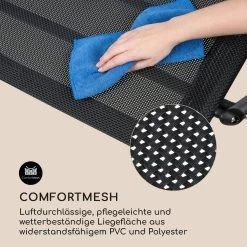 The Big Easy Schwingliege Schwarz, Wetterfest 350kg Max. UV- Schutz 14 The Big Easy Schwingliege Schwarz, Wetterfest 350kg Max. UV- Schutz -Gartenwelt Verkauf 10032240 de 0004 logo