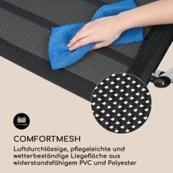 The Big Easy Schwingliege Silber, Wetterfest 350 Kg Max. UV- Schutz 13 The Big Easy Schwingliege Silber, Wetterfest 350 Kg Max. UV- Schutz -Gartenwelt Verkauf 10032241 de 0004 logo