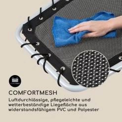 The Chiller Schwingliege 77x85x173cm 360 Comfort ComfortMesh Schwarz -Gartenwelt Verkauf 10032242 de 0006 logo