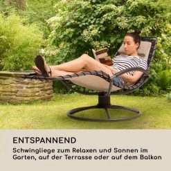 The Chiller Schwingliege 77x85x173cm 360 Comfort ComfortMesh Beige -Gartenwelt Verkauf 10032243 de 0002 logo