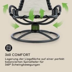 The Chiller Schwingliege 77x85x173cm 360 Comfort ComfortMesh Beige -Gartenwelt Verkauf 10032243 de 0003 logo