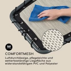 The Chiller Schwingliege 77x85x173cm 360 Comfort ComfortMesh Beige -Gartenwelt Verkauf 10032243 de 0006 logo