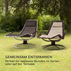 The Chiller Schwingliege 77x85x173cm 360 Comfort ComfortMesh Beige -Gartenwelt Verkauf 10032243 de 0008 logo