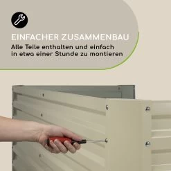 High Grow Straight Hochbeet 180x60x90cm 970l Stahl Verzinkt Silber 15 High Grow Straight Hochbeet 180x60x90cm 970l Stahl Verzinkt Silber -Gartenwelt Verkauf 10032316 de 0004 logo