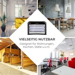 Mosquito Ex 4000 Insektenvernichter 30W UV-Licht 100m² Schwarz -Gartenwelt Verkauf 10032466 de 0004 logo