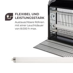 Mosquito Ex 4000 Insektenvernichter 30W UV-Licht 100m² Schwarz -Gartenwelt Verkauf 10032466 de 0006 logo