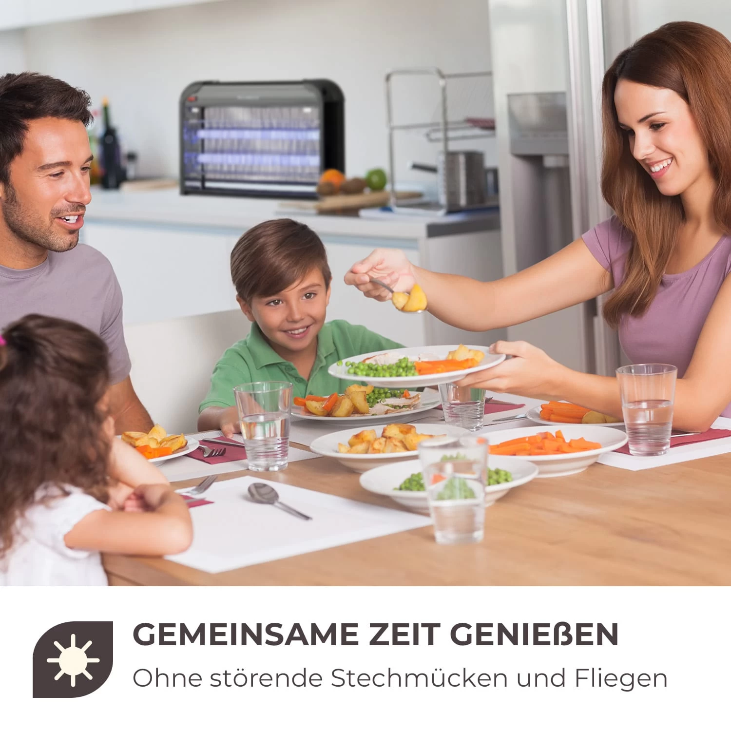 Mosquito Ex 5000 Insektenvernichter 38W UV-Licht 150m² Schwarz 5 Mosquito Ex 5000 Insektenvernichter 38W UV-Licht 150m² Schwarz – Bild 3