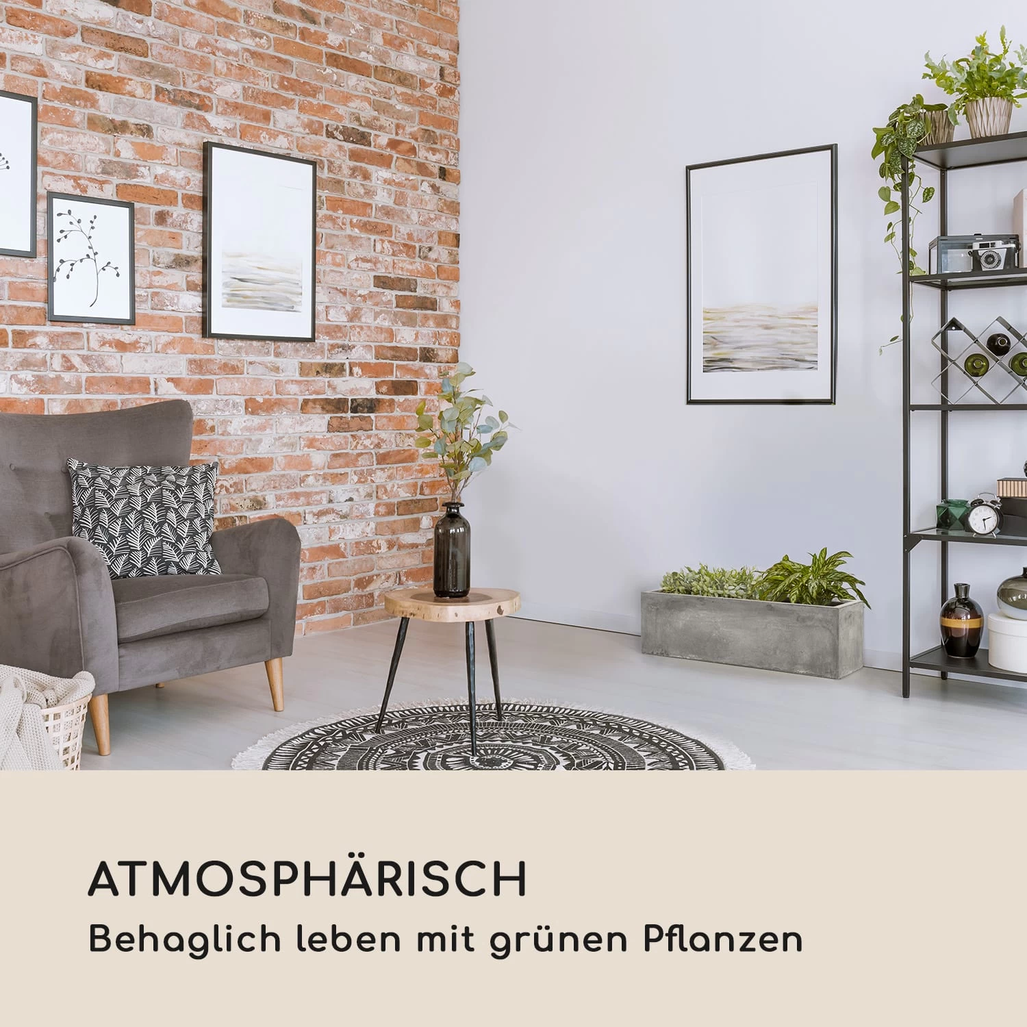 Solidflor Pflanztopf 75 X 20 X 20 Cm Fiberglas In-/Outdoor Hellgrau 5 Solidflor Pflanztopf 75 X 20 X 20 Cm Fiberglas In-/Outdoor Hellgrau – Bild 3