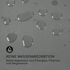 Airflor Pflanztopf 45 X 100 X 27 Cm Fiberglas In-/Outdoor Dunkelgrau -Gartenwelt Verkauf 10032502 de 0004 logo