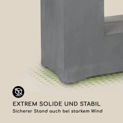 Airflor Pflanztopf 45 X 100 X 27 Cm Fiberglas In-/Outdoor Dunkelgrau -Gartenwelt Verkauf 10032502 de 0006 logo