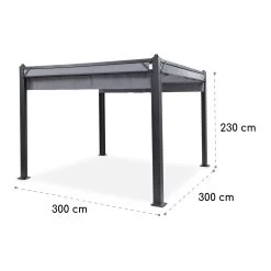 Pantheon Cortina Pavillon Mit Dach 3x3m 4 Seitenteile 19 Pantheon Cortina Pavillon Mit Dach 3x3m 4 Seitenteile -Gartenwelt Verkauf 10032525 yy 0009 logo