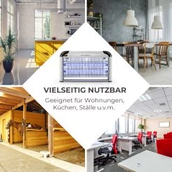 Mosquito Ex 5000 Insektenvernichter 38W UV-Licht 150m² Silber 15 Mosquito Ex 5000 Insektenvernichter 38W UV-Licht 150m² Silber -Gartenwelt Verkauf 10032531 de 0004 logo