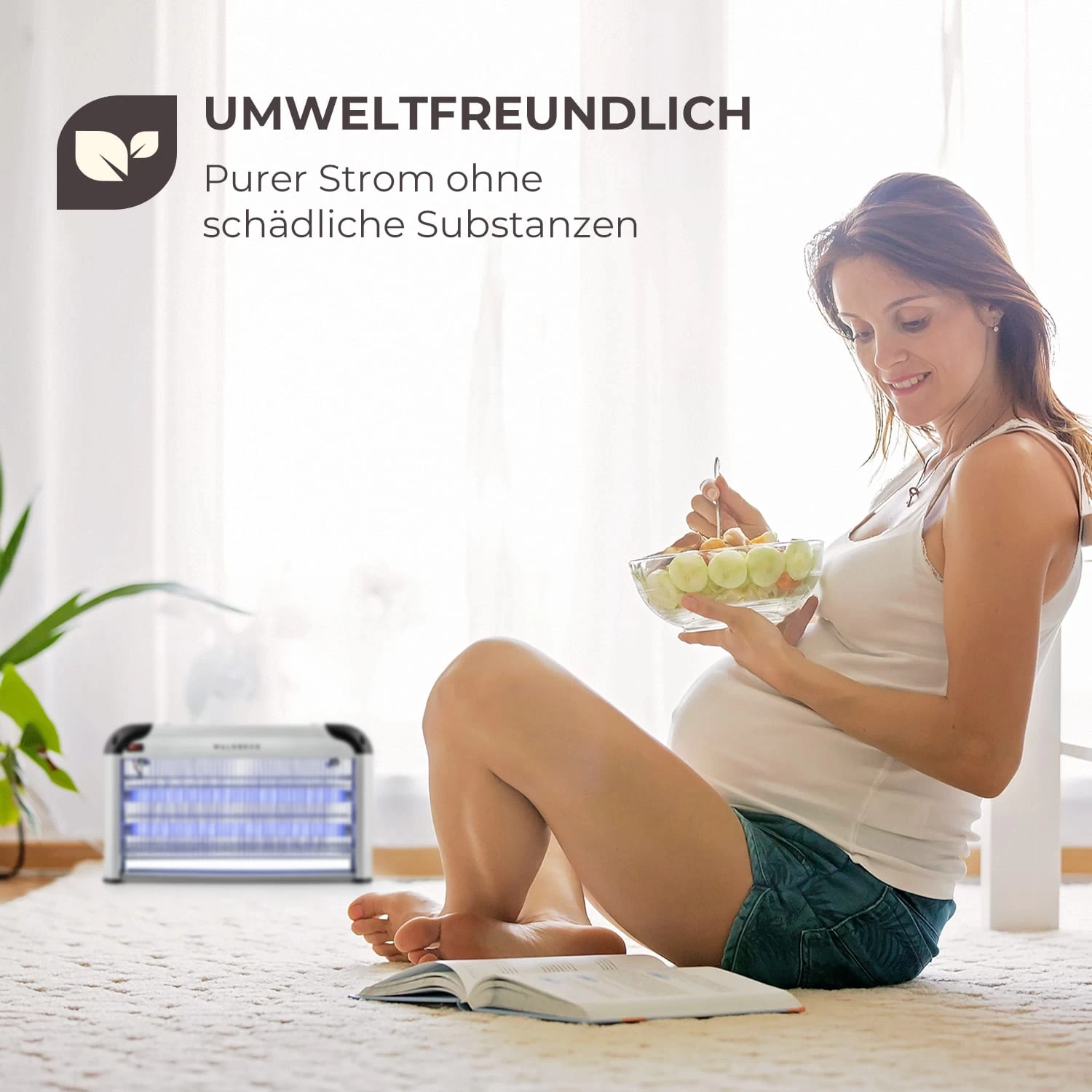 Mosquito Ex 5000 Insektenvernichter 38W UV-Licht 150m² Silber 7 Mosquito Ex 5000 Insektenvernichter 38W UV-Licht 150m² Silber – Bild 5