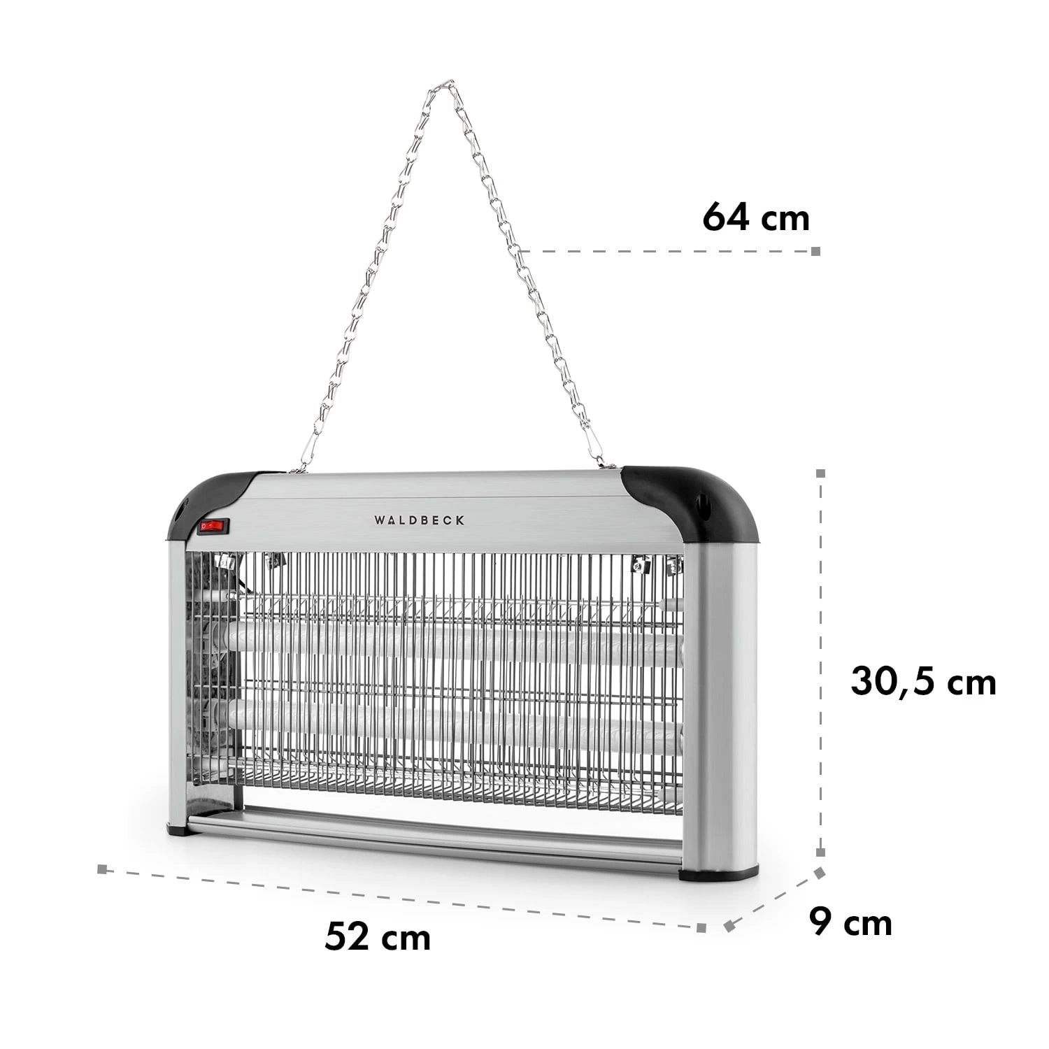 Mosquito Ex 5000 Insektenvernichter 38W UV-Licht 150m² Silber 12 Mosquito Ex 5000 Insektenvernichter 38W UV-Licht 150m² Silber – Bild 10