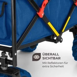 Easy Rider Bollerwagen Bis 70kg Teleskopstange Zusammenklappbar Blau -Gartenwelt Verkauf 10032542 de 0005 logo
