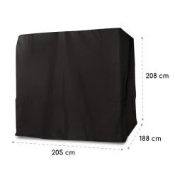 Senator Cover Abdeckung Polyester Wasserdicht Reißverschluss -Gartenwelt Verkauf 10032572 yy 0005 logo Blumfeldt Senator Cover grau