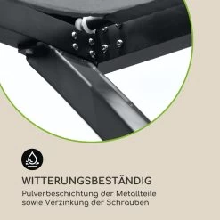 Palazzo Pavillon 4x3m Faltdach Polyester Aluminium Schwarz / Grau 13 Palazzo Pavillon 4x3m Faltdach Polyester Aluminium Schwarz / Grau -Gartenwelt Verkauf 10032577 de 0005 logo