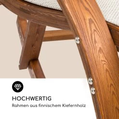 Mauritius Schwingliege Mit Dach ComfortMesh 180kg Max.wetterfest Creme -Gartenwelt Verkauf 10032587 de 0006 logo