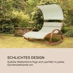 Mauritius Schwingliege Mit Dach ComfortMesh 180kg Max.wetterfest Creme -Gartenwelt Verkauf 10032587 de 0008 logo