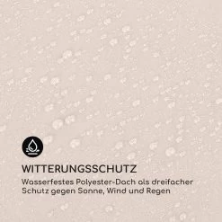 Pantheon Roof Ersatzdach 3 X 2,6 M Beige -Gartenwelt Verkauf 10032664 de 0003 logo