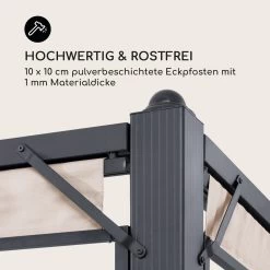 Pantheon Cortina Pavillon Mit Dach 3x4m 4 Seitenteile Beige 17 Pantheon Cortina Pavillon Mit Dach 3x4m 4 Seitenteile Beige -Gartenwelt Verkauf 10033318 de 0007 logo