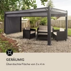 Pantheon Cortina Pavillon Mit Dach 3x4m 4 Seitenteile Grau 14 Pantheon Cortina Pavillon Mit Dach 3x4m 4 Seitenteile Grau -Gartenwelt Verkauf 10033319 de 0004 logo