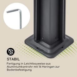 Pantheon Cortina Pavillon Mit Dach 3x6m 4 Seitenteile Grau 16 Pantheon Cortina Pavillon Mit Dach 3x6m 4 Seitenteile Grau -Gartenwelt Verkauf 10033321 de 0006 logo