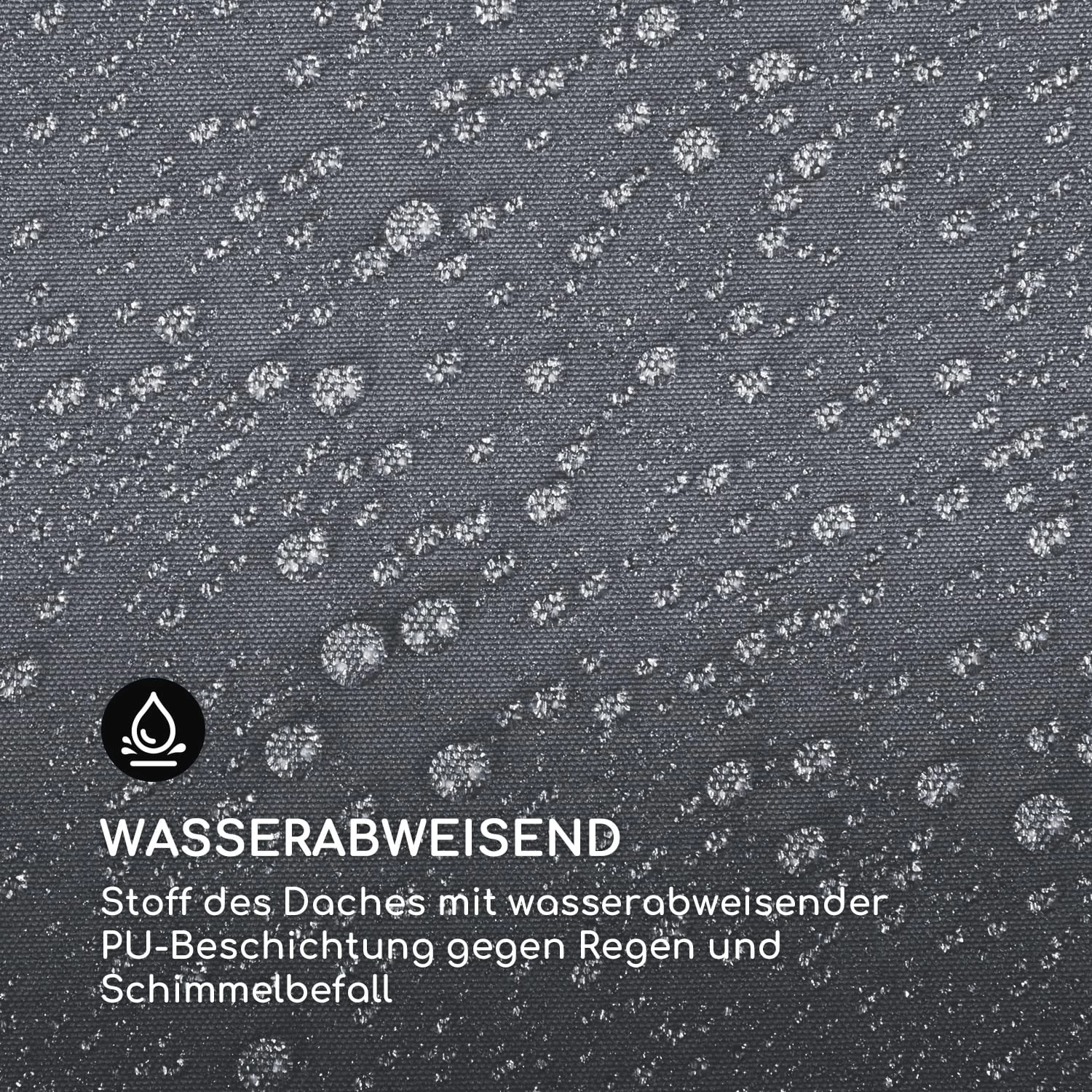 Pantheon Cortina Pavillon Mit Dach 3x6m 4 Seitenteile Grau 10 Pantheon Cortina Pavillon Mit Dach 3x6m 4 Seitenteile Grau – Bild 8