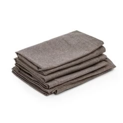 Theia Polsterbezüge 8 Teile 100% Polyester Wasserabweisend Braun