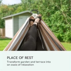 Gartenwelt Verkauf -Gartenwelt Verkauf 10033371 yy 0002 logo Blumfeldt Sri Lanka Swing Haengematte gestreift
